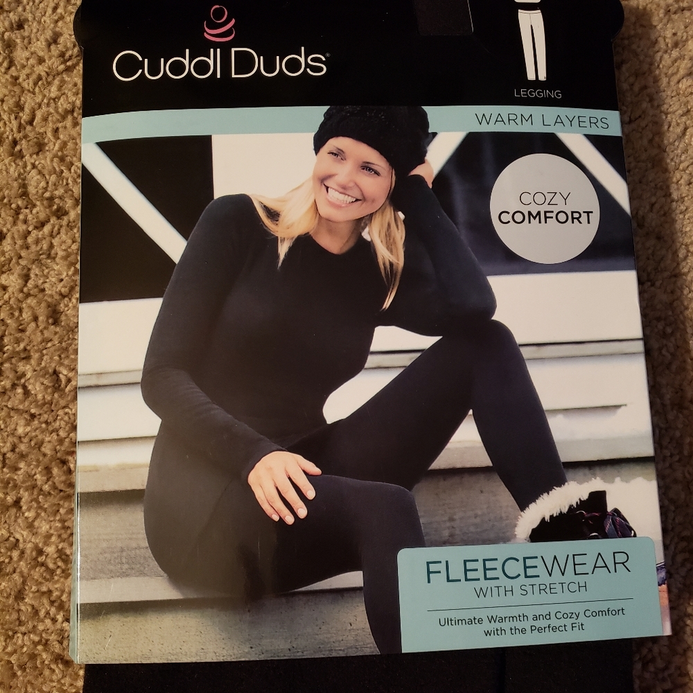 Cuddl Duds Leggings Size Large